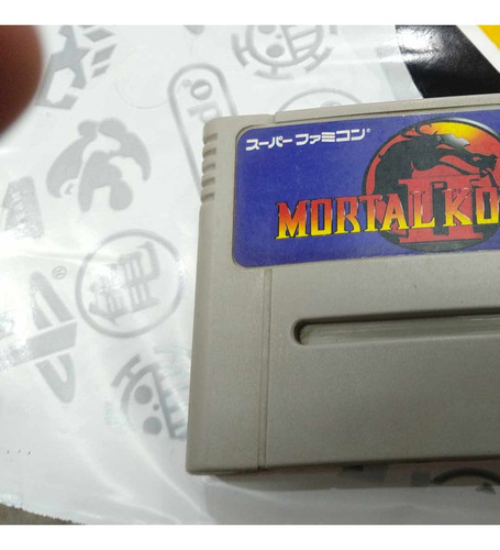 Mortal Kombat 2 Cartucho Super Famicom (snes) 