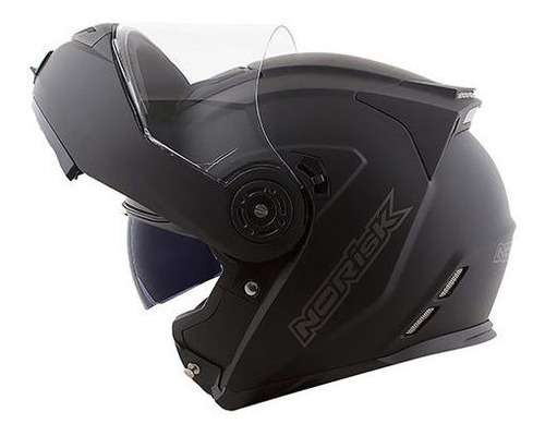 Capacete Norisk Route Monocolor Matte Black  Ff345