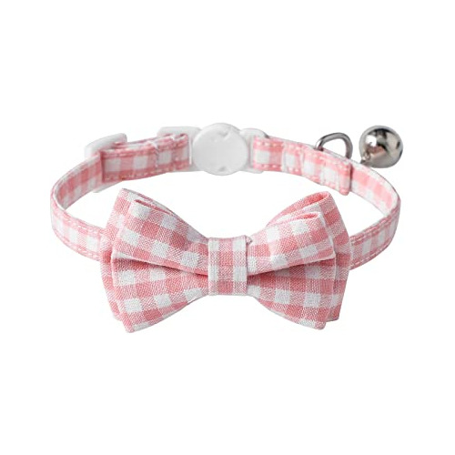 Aiitle Collar De Gato Separable Con Linda Pajarita Y Campana