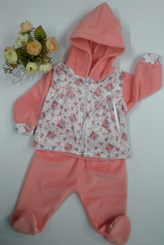 Conjunto De Campera Y Pelele De Plush