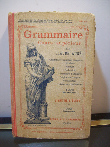 Adp Grammaire Cours Superieur Claude Augé / Ed. Larousse