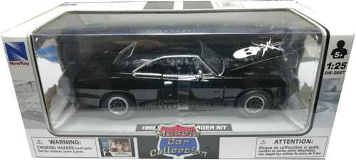 Dodge Charger R/t 1969 Death Proof 1/25 Tarantino Custom