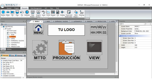 Programación De Plc Y Hmi