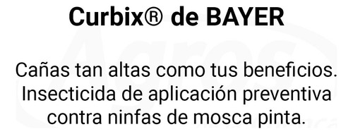 Insecticida Curbix 200 Sc De 1 Litro Bayer