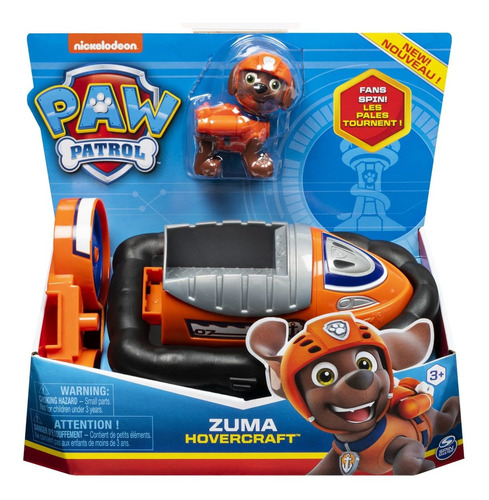 Paw Patrol Zuma Hovercraft Patrulla Canina