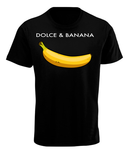 Playera Diseño Dolce & Banana - Moda - Divertido - 02