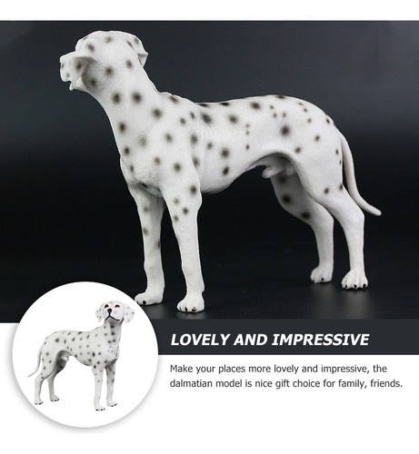 Escultura De Perro Artificial Modelo Dálmata
