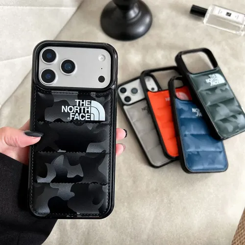 Sjk Capa De Telefone North Face Down Para Iphone 17 Pro Max