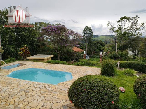 Imagem 21 de 30 de Linda Chácara Com Escritura, 03 Dormitórios, Edícula, Piscina, Água Encanada, Pomar, À Venda, 1035 M² Por R$ 530.000 - Zona Rural - Pinhalzinho/sp - Ch0896