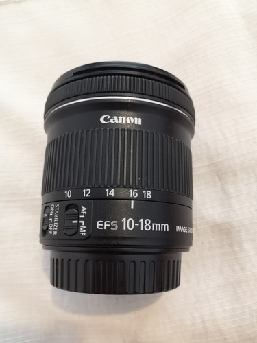 Lente Canon Gran Angular 10-18mm Con Estuche Excelente!