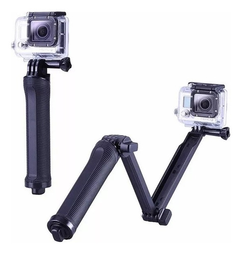 Go Pro 3 Way Baston 3 En 1 Tripode Selfie Gopro Tienda Ofic