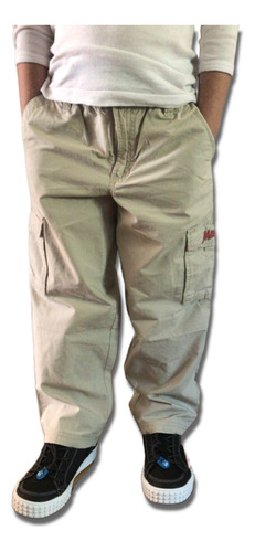 Pantalon Niño Cargo 5m52-iv7 Beige Maui Kids