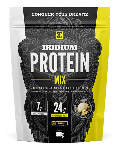 Whey Protein Mix 900g - Iridium Labs Sabor Baunilha