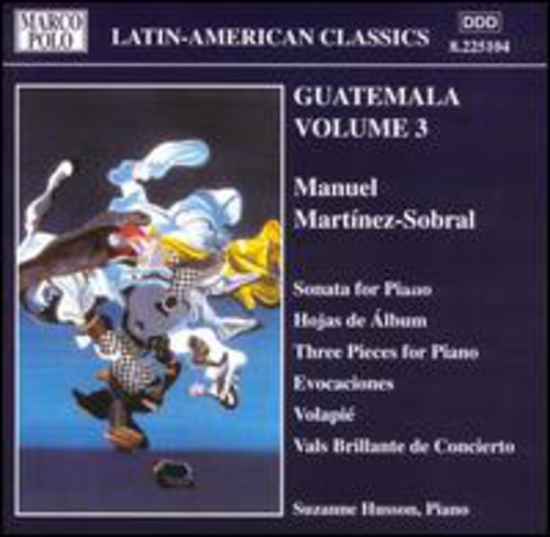 Martínez-sobral/husson Guatemala-vol. 3 Cd