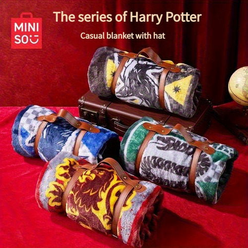 Manta Miniso Con Capucha De Harry Potter