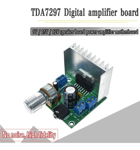 Tda7297 Amplificador 2 Canales 15w 2 Piezas 