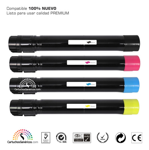 4 Toner Compatible Con Xerox Alt@link C8035 C8030 C8045 8055