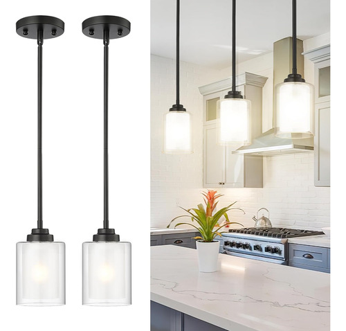 Lámpara Colgante Moderna, Estilo Rústico Para Cocina Y Comed