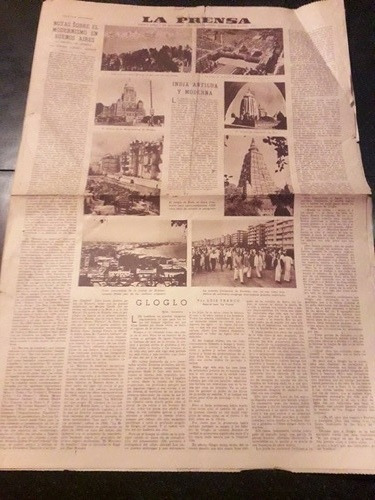 Diario La Prensa 05/11 1950 Artistas Boquenses Astilleros 