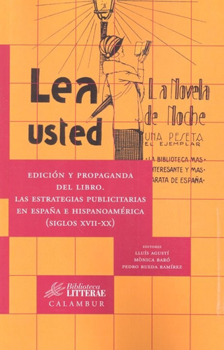 Libro Edicion Y Propaganda Del Libro