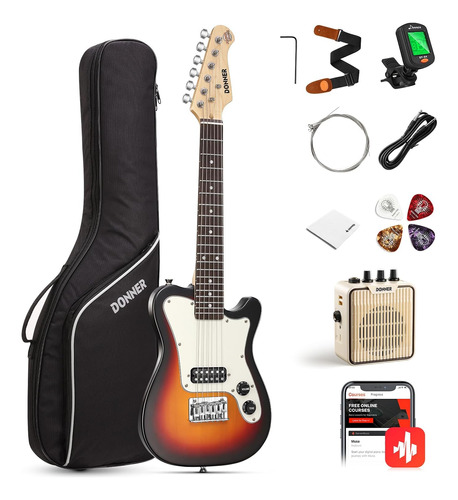 Kit De Guitarra Eléctrica Niños De 30 Pulgadas Estilo...