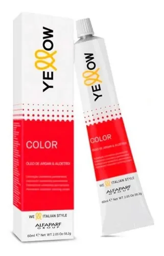 Tinte Yellow Color Permanente 4.0 Castaño Medio 60ml