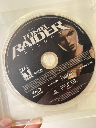 Jogo The Tomb Raider Trilogy Ps3 Mídia Física Original Usado (Recondicionado)