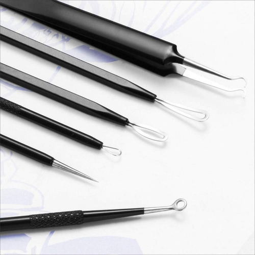 6 Kit Removedor De Espinillas, Extractor De Acné, Removedor