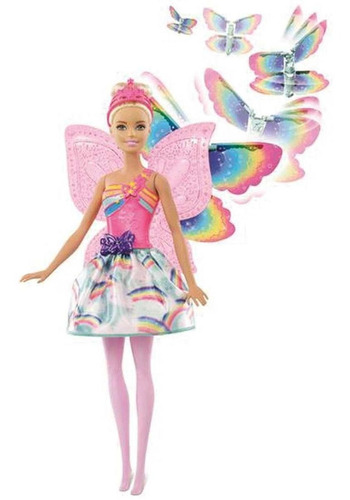 Barbie Dreamtopia flying wings fairy doll Mattel FRB08