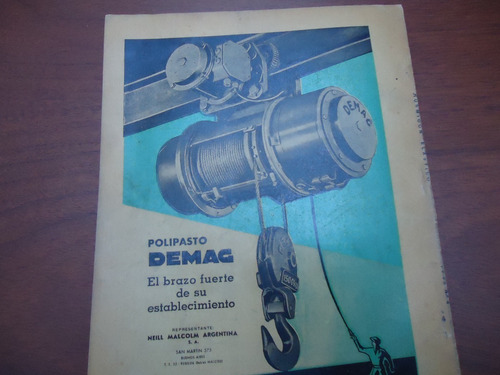 Lote De Revistas Hormigón Elástico 1951/1952 (13 Revistas) (Usado)