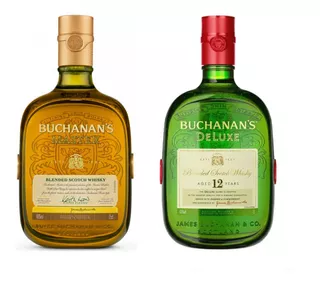 Combo Whisky Buchanans Master + Buchanans Deluxe 12 Anos