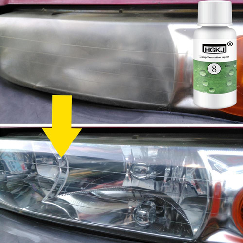 Kit De Restauración De Lentes De Coche Y Hgkj820ml Para Faro