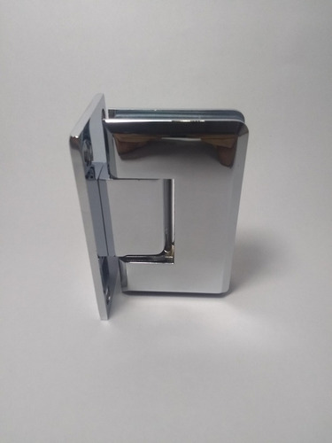 Bisagra Para Vidrio Cromada Modelo Pared A Vidrio Accesorios
