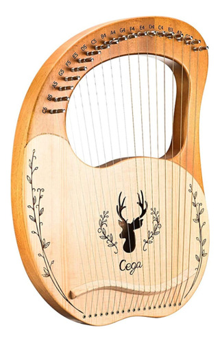 Arpa Cega Lyre, Violín Griego, Instrumento De Lira De Madera