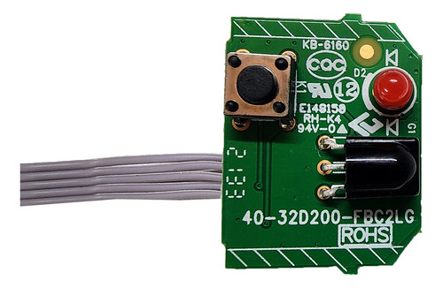 Boton Con Sensor Para Philips 50pfl5756/f8 40-32d200-fbc2LG
