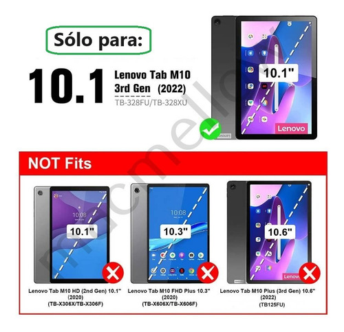 Funda 360 + Lapiz Tactil Lenovo Tab M10 3ra Gen 10.1 Tb328fu