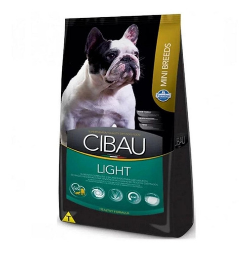 Ração Para Cães Obesos Pequenos Cibau Light 1kg Farmina