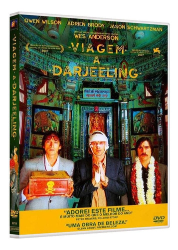 Viagem A Darjeeling Dvd Original Lacrado