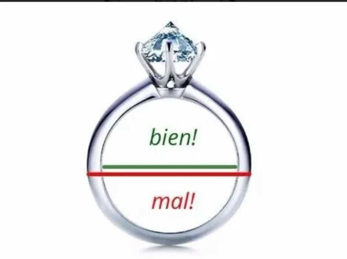 Anillo Profesion Enfermera En Plata Y Oro