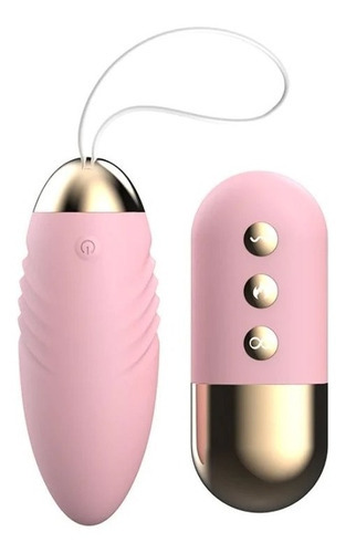 Huevo Vibrador Lilo Térmico Con Mando A Distancia Recargable Color Azul Petróleo O Rosa