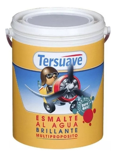 Esmalte Acuoso Tersuave Multiprop Sec Rápido Brillante 1 L Color Verde Inglés