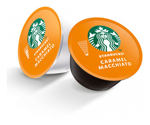 Imagen 2 de 9 de Capsulas Cafe Starbucks Caramel Macchiato Dolce Gusto