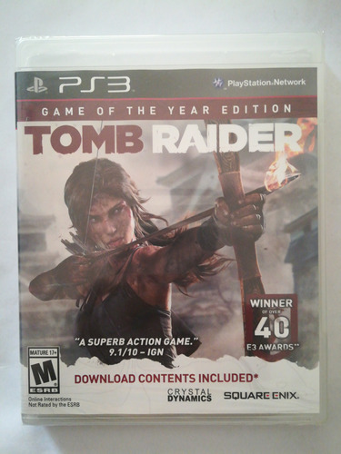 Tomb Raider Game Of The Year Edition Ps3 Nuevo Y Original