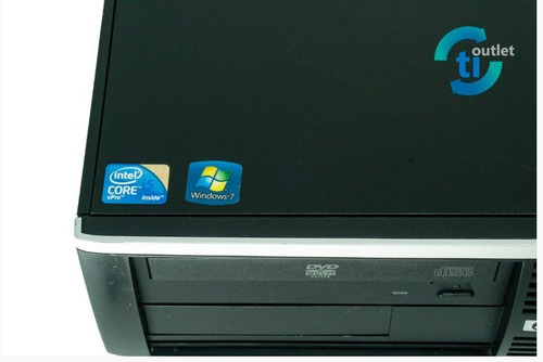 Combo Desktop Cpu Hp Compaq I5 4gb Win 7+lcd 19 Pol Itautec