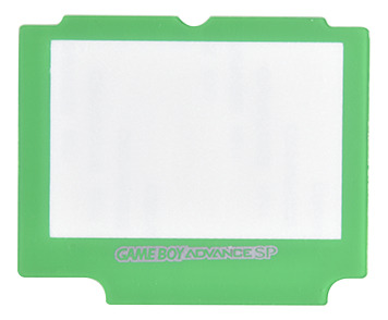 Mica Acrilico Color Verde Para Game Boy Advance (gba) Sp