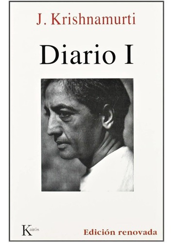 Libro Diario I - Jiddu Krishnamurti