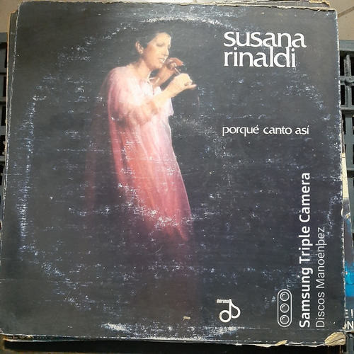 Vinilo Susana Rinaldi Opus Cuatro Porque Canto Asi A T4