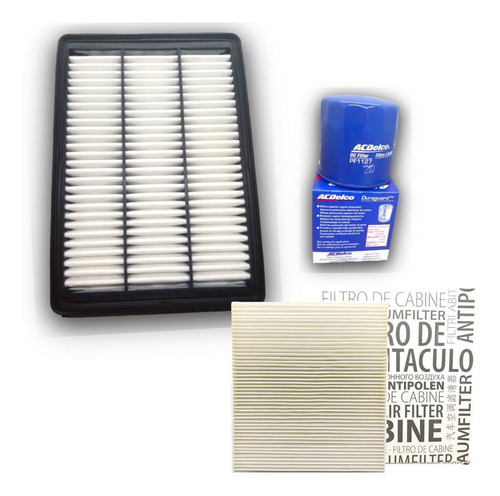 Kit Filtros Aceite Aire Y Habitaculo Tucson 1.6 2015 A 2017 