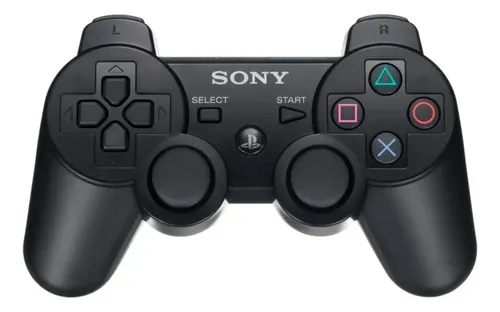 Controle sem fio compatível com Ps3 Color Black