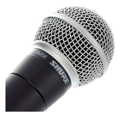 Microfono Shure Sm58 Profesional Dinámico Cardioide Voces